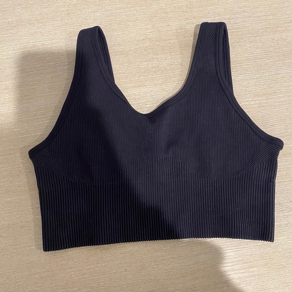 Black crop top